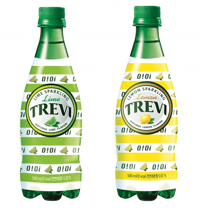 롯데칠성음료가 브랜드 트레비의 한정판 패키지를 출시한다. 사진=롯데칠성음료 제공