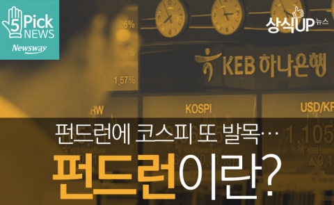 펀드런에 코스피 또 발목···‘펀드런’이란?