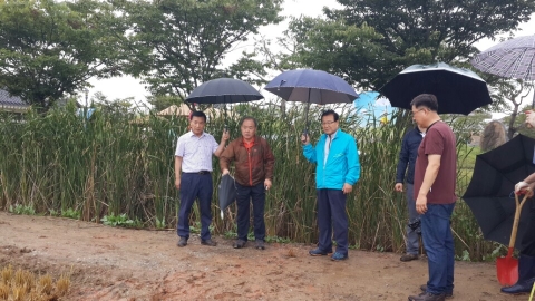 김제지평선축제 대비  연휴기간 벽골제 축제장 긴급점검