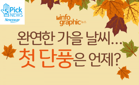  완연한 가을 날씨···첫 단풍은 언제?
