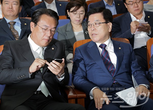 새누리당 의원총회. 사진=이수길 기자 leo2004@newsway.co.kr