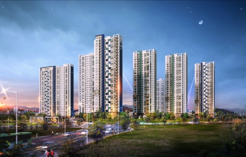 포스코건설, 전주서 2070가구 규모 ‘더샵’ 타운 조성