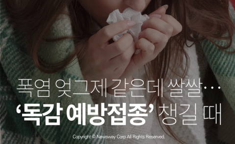  폭염 엊그제 같은데 쌀쌀···‘독감 예방접종’ 챙길 때