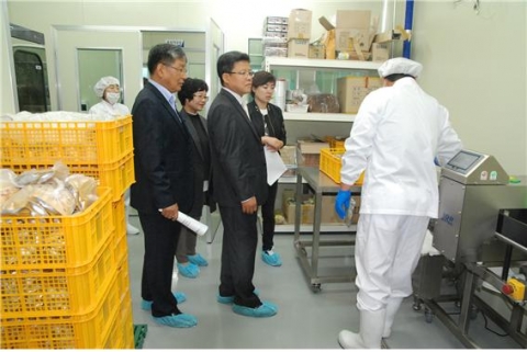 김학주 전북농업기술원장, 진안군 현장행정 방문