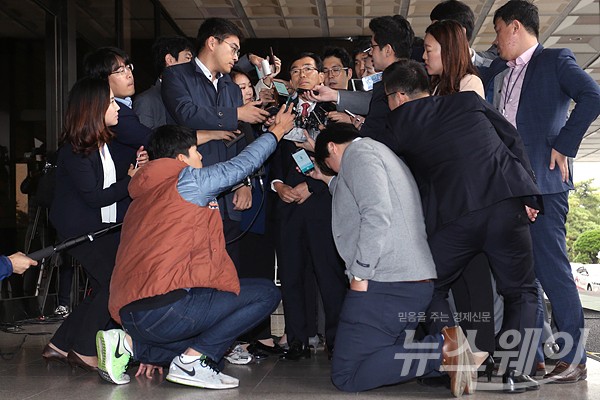 이승철 전경련 부회장 검찰 소환. 사진=최신혜 기자 shchoi@newsway.co.kr