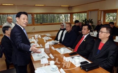 윤장현 광주광역시장, 메단시의회 의장단과 만나 양 도시 교류협력