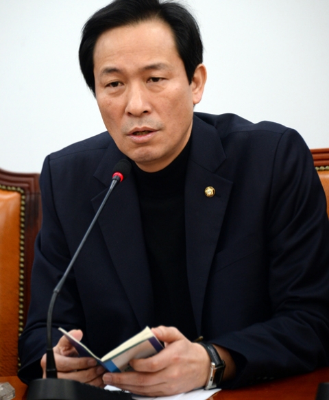 우상호 &quot;탄핵안 부결시 의원직 총사퇴&quot;