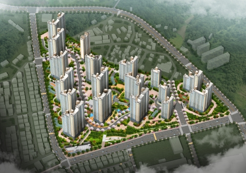 한토신, 신탁사 중 처음으로 매머드급 대단지 재건축 수주