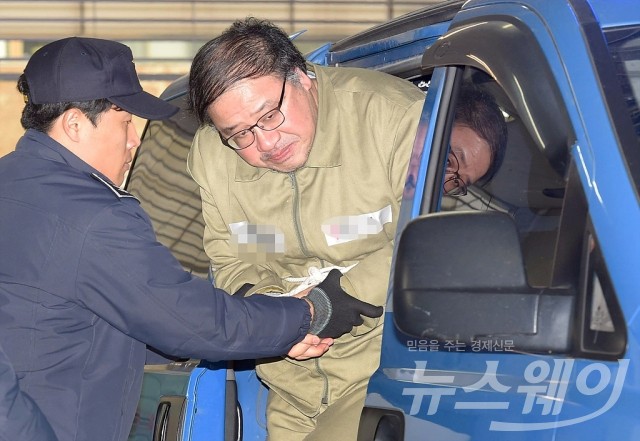 안종범 특검 소환. 사진=최신혜 기자 shchoi@newsway.co.kr