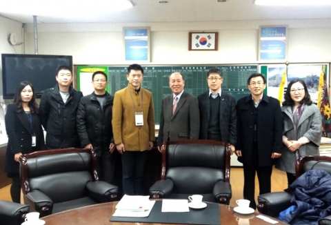 광양시에 중국 푸저우시 청소년 대표단 방문