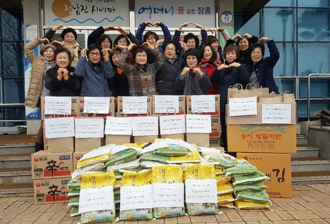 장흥군여성단체협의회, 따뜻한 나눔으로 새해 시작