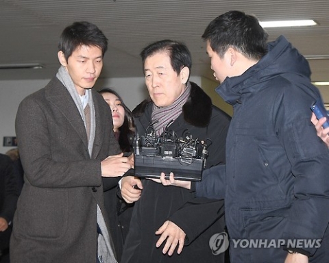 최지성 실장, 이재용 부회장 첫 면회