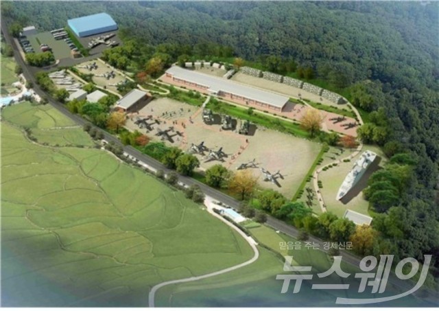 몽탄면 밀리테리테마파크 조감도