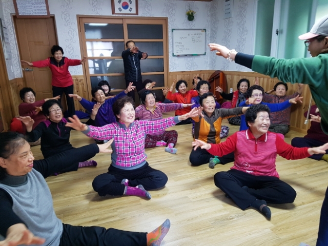 보성군이 ‘건강행복마을 만들기’프로그램을 운영하고 있다.