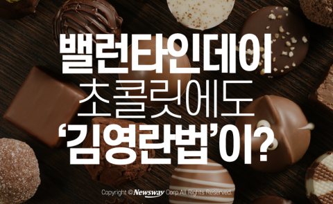  밸런타인데이 초콜릿에도 ‘김영란법’이?