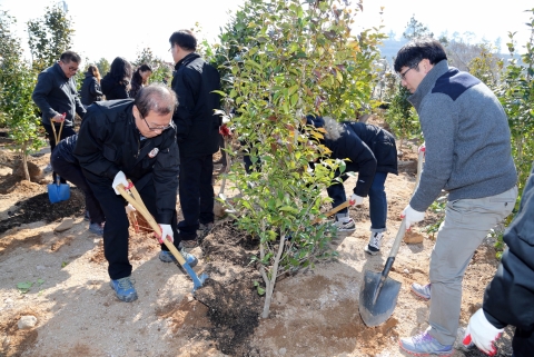 장흥군, 전남도 첫 번째 식목행사 개최