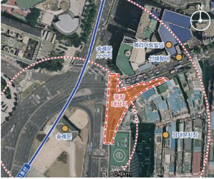 숭례문 앞 교통섬 광장으로 조성···설계공모 진행