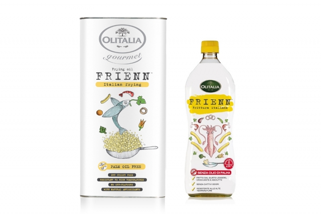 아워홈이 이탈리아 오일 전문 브랜드 ‘올리타리아’의 고품질 튀김유 신제품 ‘프리엔’을 선보인다. 사진=아워홈 제공