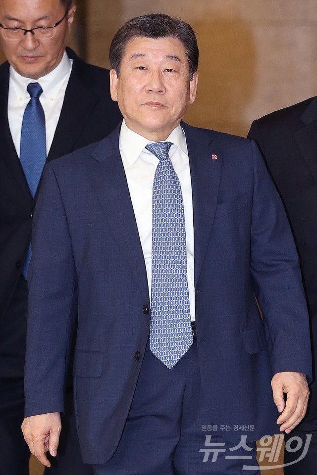 17일 열린 LG전자 제15기 정기주주총회에 참석한 정도현 LG전자 대표이사 CFO 사장. 사진=최신혜 기자 shchoi@newsway.co.kr