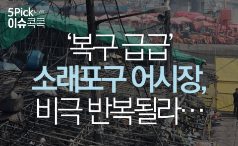  ‘복구 급급’ 소래포구 어시장, 비극 반복될라···