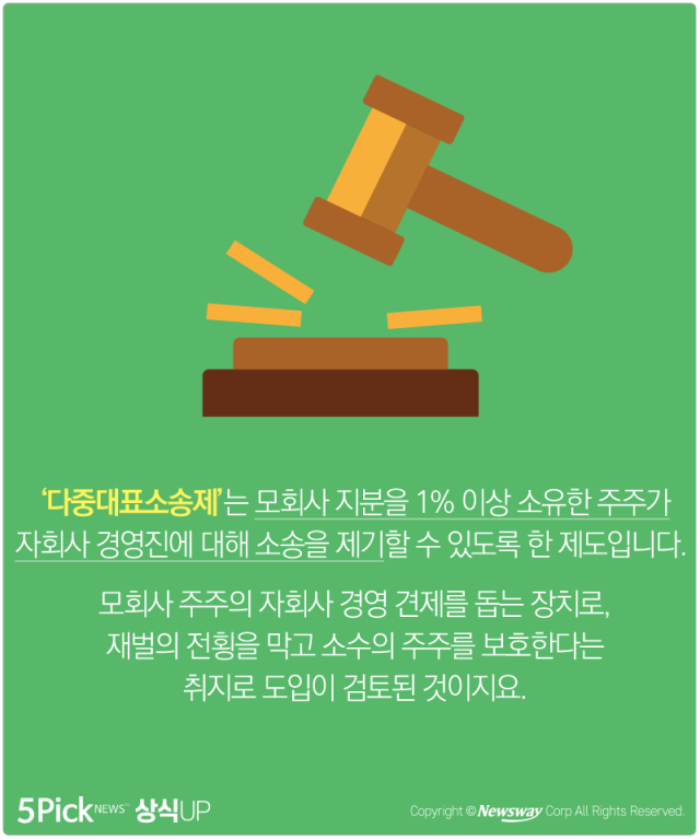  ‘경영진 잡는 1%?’ 다중대표소송제 기사의 사진