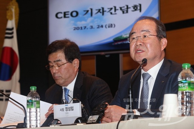 대우조선해양 CEO 기자간담회. 사진=최신혜 기자 shchoi@newsway.co.kr