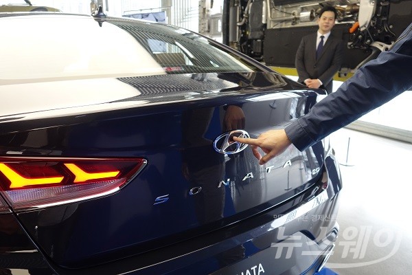 현대차 쏘나타 뉴 라이즈. 사진=윤경현 기자