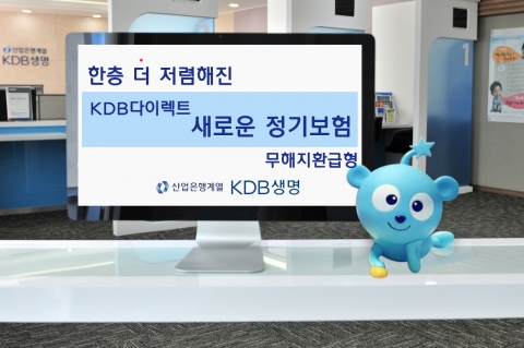KDB생명, 온라인 전용 무해지환급형 정기보험 출시