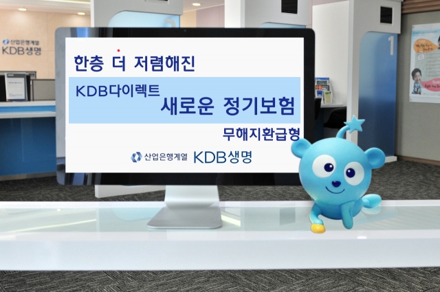 KDB생명, 온라인 전용 무해지환급형 정기보험 출시