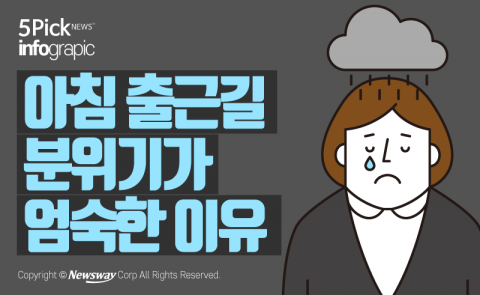  아침 출근길 분위기가 엄숙한 이유