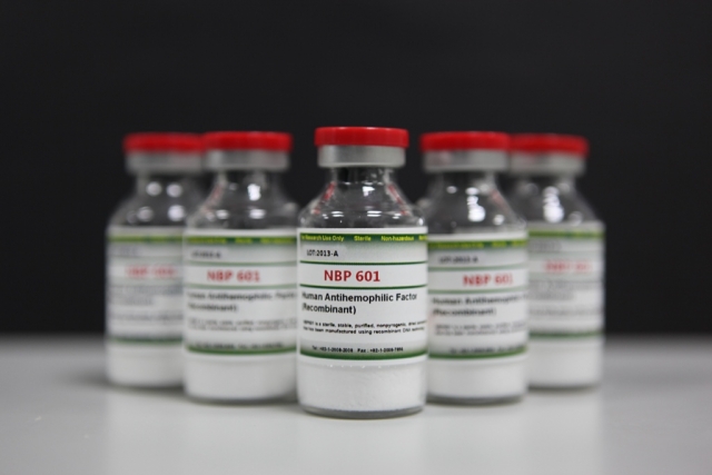 SK케미칼이 개발한 혈우병 치료제 ‘NBP601’(제품명:앱스틸라). 사진=SK케미칼 제공