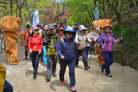 순창군 강천산, 봄철 걷기여행 최적지로 부상