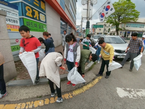 보성군, 보성다향대축제 대비 시가지 대청소 실시