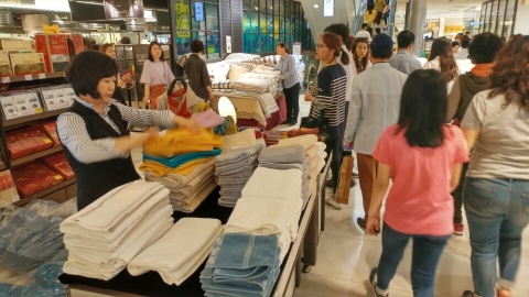 나주천연염색재단, 광주신세계백화점에서 판매전 개최
