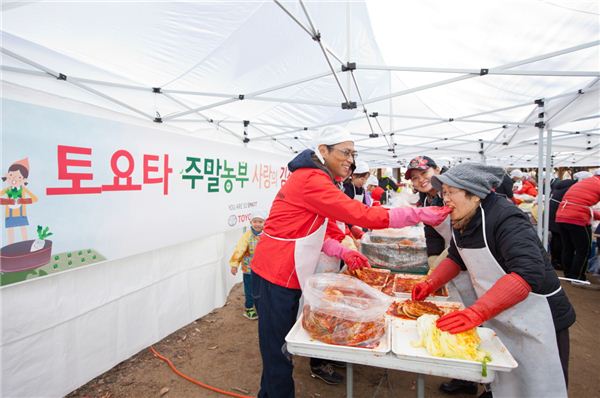 올해로 6회째를 맞이하며 명실상부 토요타 가족들의 ‘에코 커뮤니티’는 물론 토요타의 대표적 지역사회 공헌활동으로 자리 잡아 가고있다. 사진=한국 토요타 자동차 제공