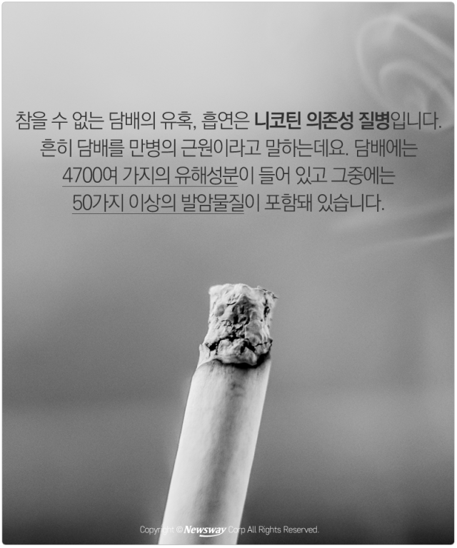  담배, 참을 수 없는 ‘악마의 유혹’ 기사의 사진