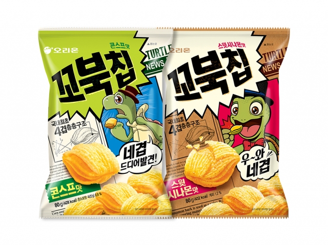 오리온 꼬북칩, 4개월만에 누적판매량 1100만봉 달성