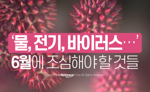  ‘물, 전기, 바이러스···’ 6월에 조심해야 할 것들