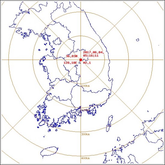 충북 충주서 규모 2.1 지진···기상청 “큰 피해 없을 것”