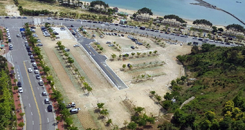 여수시 웅천친수공원 공영주차장