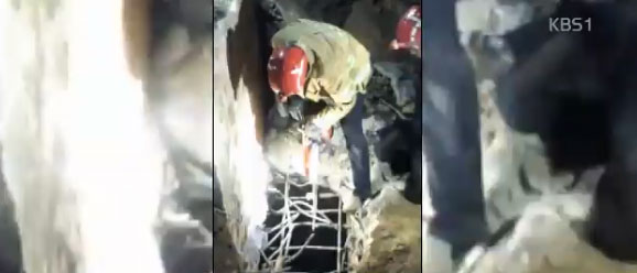 군산 맨홀 작업 중 인부 1명 사망·1명 실종. 사진=KBS1 뉴스 캡쳐