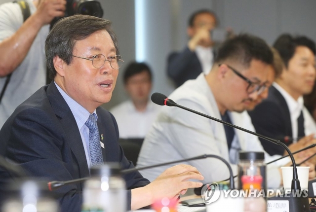 도종환 문화체육관광부 장관. 사진=연합뉴스.
