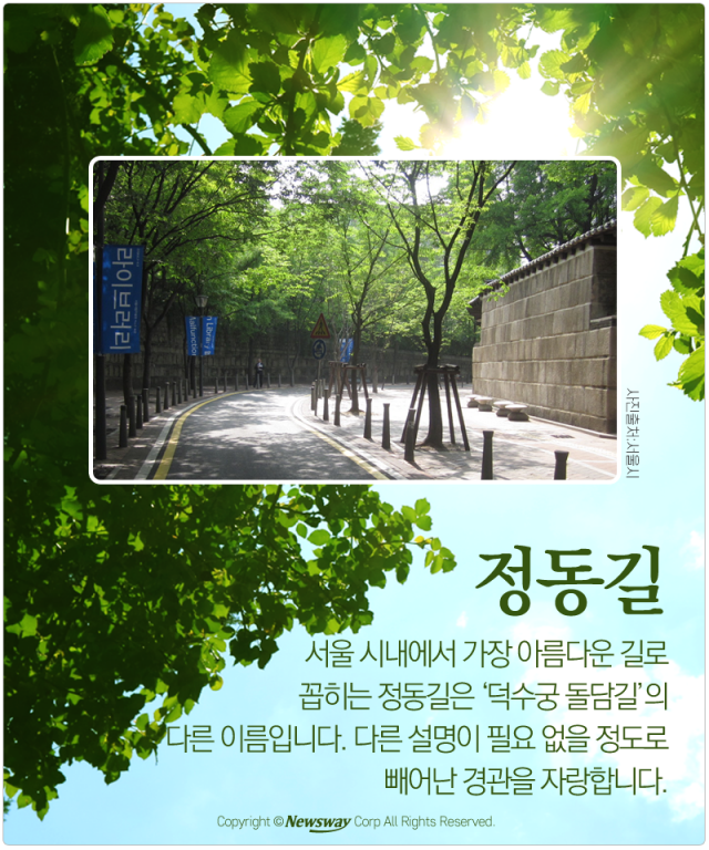  여름에도 걷기 좋은 서울 도심 거리 기사의 사진