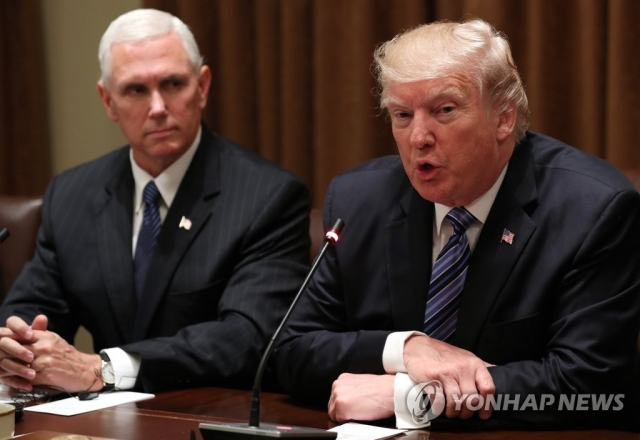 트럼프 “중국에 매우 실망···북한에 말만 하고 제재 안 해”
