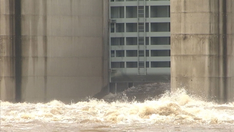 안전처 “임진강 필승교 수위 1ｍ초과···피서객 긴급대피 당부”