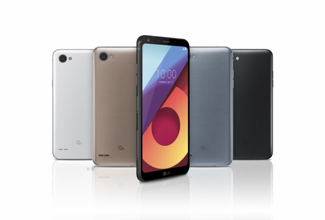 LG Q6. 사진=LG전자 제공