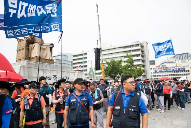 한국지엠 노조는 오늘(12일) 오전 국회 정론관에서 기자회견을 진행한다. 또 오는 17일에는 청와대 앞에서 결의대회를 진행할 계획이다. 정부와 정치권, 지역사회가 한국지엠 일자리 지키기를 위해 나서달라는 취지다. 사진=한국지엠노동조합 제공