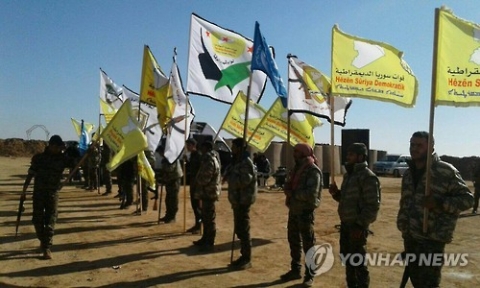 쿠르드·아랍연합군, IS 중심부 진입···격렬 교전