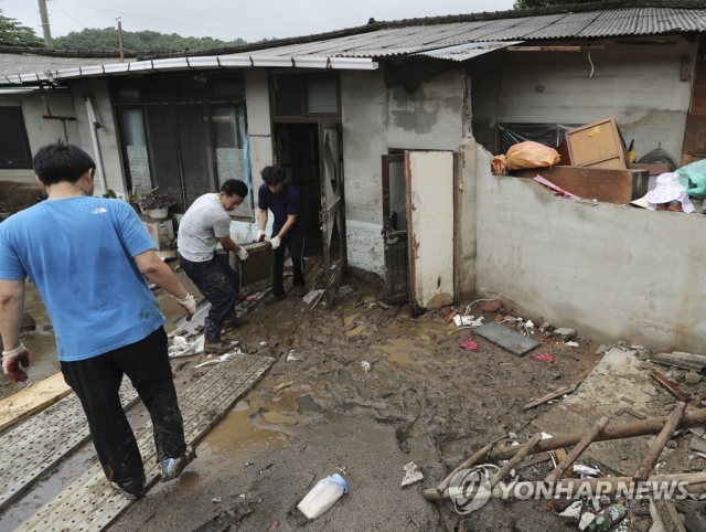 정부, 충북 청주·괴산·충남 천안 특별재난지역 선포