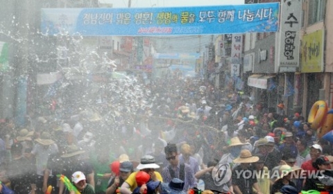 장흥 물축제, 오는 8월 3일까지 개최